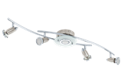 Lampy - EGLO VALLIDA oprawa sufitowa, biały, przeźroczysty - 13612
