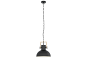Lampy - EGLO LUBENHAM oprawa wisząca, czarny, brązowy - 44056