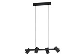 Lampy - EGLO GATUELA 1 oprawa wisząca, czarny - 99463