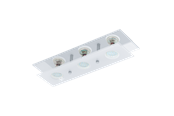 Lampy - EGLO ARBORIO oprawa ścienna / sufitowa, biały, przeźroczysty - 31328
