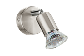 Lampy - EGLO MINI spot, nikiel satynowy - 31411
