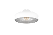 Lampy - EGLO MOGANO oprawa sufitowa, biały, srebrny - 94548