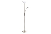 Lampy - EGLO BAYA LED oprawa podłogowa, biały, satyna - 93876