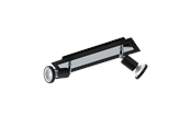Lampy - EGLO SARRIA spot, czarny, chrom - 94964