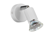 Lampy - EGLO MINI spot, biały - 31414