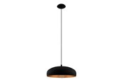 Lampy - EGLO MOGANO 1 oprawa wisząca, czarny, miedź - 94605