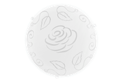 Lampy - EGLO MARS 1 oprawa ścienna / sufitowa, wzór "róża" - 89238