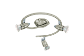 Lampy - EGLO MAGNUM-LED spot, nikiel satynowy, chrom - 92643