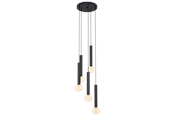 Lampy - EGLO CORTENOVA oprawa wisząca, czarny - 98058