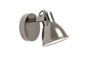 Lampy - EGLO SERAS spot, nikiel antyczny, kremowy - 96552