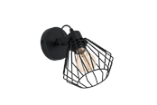Lampy - EGLO TABILLANO spot, czarny - 98762