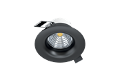 Lampy - EGLO SALICETO oprawa do zabudowy, czarny - 98607