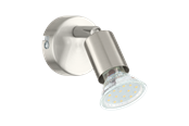 Zarówka LED - EGLO Żarówka światła LED BUZZ-LED spot, nikiel satynowy GU10 - 92595