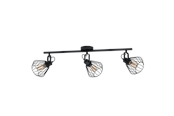Lampy - EGLO TABILLANO spot, czarny - 98764