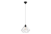 Lampy - EGLO TARBES oprawa wisząca, czarny - 94188