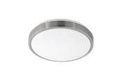 Lampy - EGLO COMPETA 1 oprawa ścienna / sufitowa, biały, nikiel satynowy - 96032
