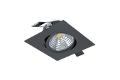 Lampy - EGLO SALICETO oprawa do zabudowy, czarny - 98611