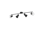 Lampy - EGLO SERAS 2 spot, czarny - 98408
