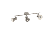 Lampy - EGLO SERAS spot, nikiel antyczny, kremowy - 96554