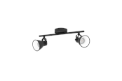Lampy - EGLO SERAS 2 spot, czarny - 98398