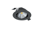 Lampy - EGLO SALICETO oprawa do zabudowy, czarny - 98609