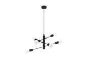 Lampy - EGLO GRADOLI oprawa wisząca, czarny - 33692