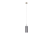 Lampy - EGLO SELVINO oprawa wisząca, czarny-transparentny - 98694