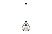 Lampy - EGLO CARLTON oprawa wisząca, czarny - 32643