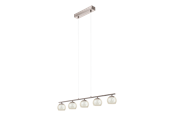 Lampy - EGLO ROMAGNESE oprawa wisząca, bursztynowy, biały - 94319