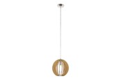 Lampy - EGLO COSSANO oprawa wisząca, klon - 94764