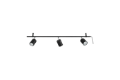 Lampy - EGLO PORTELLA spot rail 3L black - 33671