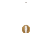 Lampy - EGLO COSSANO oprawa wisząca, klon - 94765