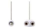 Kabel wyświetlacza - Nedis audio splitter - 20 cm - CAGP22100WT02