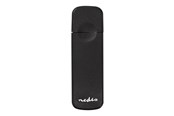 Karta pamięci - adapter i czytniki kart - Nedis CRDRU3100BK - card reader - USB 3.0 - CRDRU3100BK