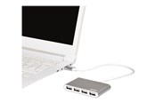 USB hub - PORT Designs PORT Connect USB hub - 4 - Szary - 900120