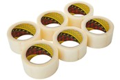 Tasmy i Kleje - 3M Scotch 371 Box Sealing Tape 6-Pack - 7000095476