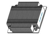 Chlodzenie CPU - Supermicro Server ZUB Super Micro SNK-P0049P - Radiator procesora (bez wentylatora) - SNK-P0049P