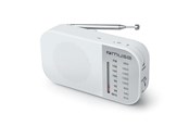 Radio DAB i budzik - Muse M-025 RW - FM/MW - Biały - M-025 RW