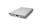 Dysk SSD - LaCie Portable SSD v2 - 500GB - Srebrny - Zewnętrzny dysk twardy SSD - USB 3.2 Gen 2 - STKS500400