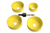 Wiertla & Bity - Millarco Holesaw set – Ø55-76 mm – 4 sizes - 45186
