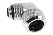 DIY Chłodzenie wodne - Alphacool Eiszapfen 16 mm HardTube compression fitting 90° rotatable G1/4 - liquid cooling system compression angled fitting - 17394