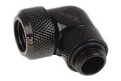 DIY Chłodzenie wodne - Alphacool Eiszapfen 13 mm HardTube compression fitting 90° rotatable G1/4 - liquid cooling system compression angled fitting - 17393