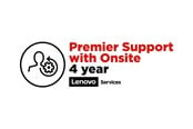 Serwis i wsparcie - Lenovo Premier Support - extended service agreement - 4 years - on-site - 5WS0T36121