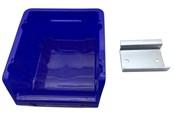 Skrzynki narzedziowe i systemy przechowywania - Work>it Blue storage box for tool board - 58202