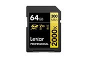 Karta pamieci - Lexar Professional Gold 2000x SD - 300MB/s - 64GB - LSD2000064G-BNNNG