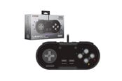 Akcesoria dla graczy - Retro-Bit Legacy 16 USB Pad - Black - Wired Controller - MAC - 849172012189