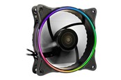 Wentylator obudowy - Inter-Tech Zusatzlüfter Fan 120mm RGB für X-908 u. - Wentylator obudowy - 120mm - Czarny - 88885552