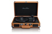 Gramofon - Lenco PHONO TT-10BN - Suitcase Record Player with speakers - Brown - Gramofon Brązowy - Lenco TT10