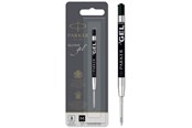 Przybory do pisania i rysowania - Parker Gel Pen Refill | Medium Tip (0.7mm) | Black QUINK Ink | 1 Count - S0881260