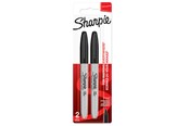 Przybory do pisania i rysowania - Sharpie Permanent Markers | Fine Point | Black | 2 Count - 1985860